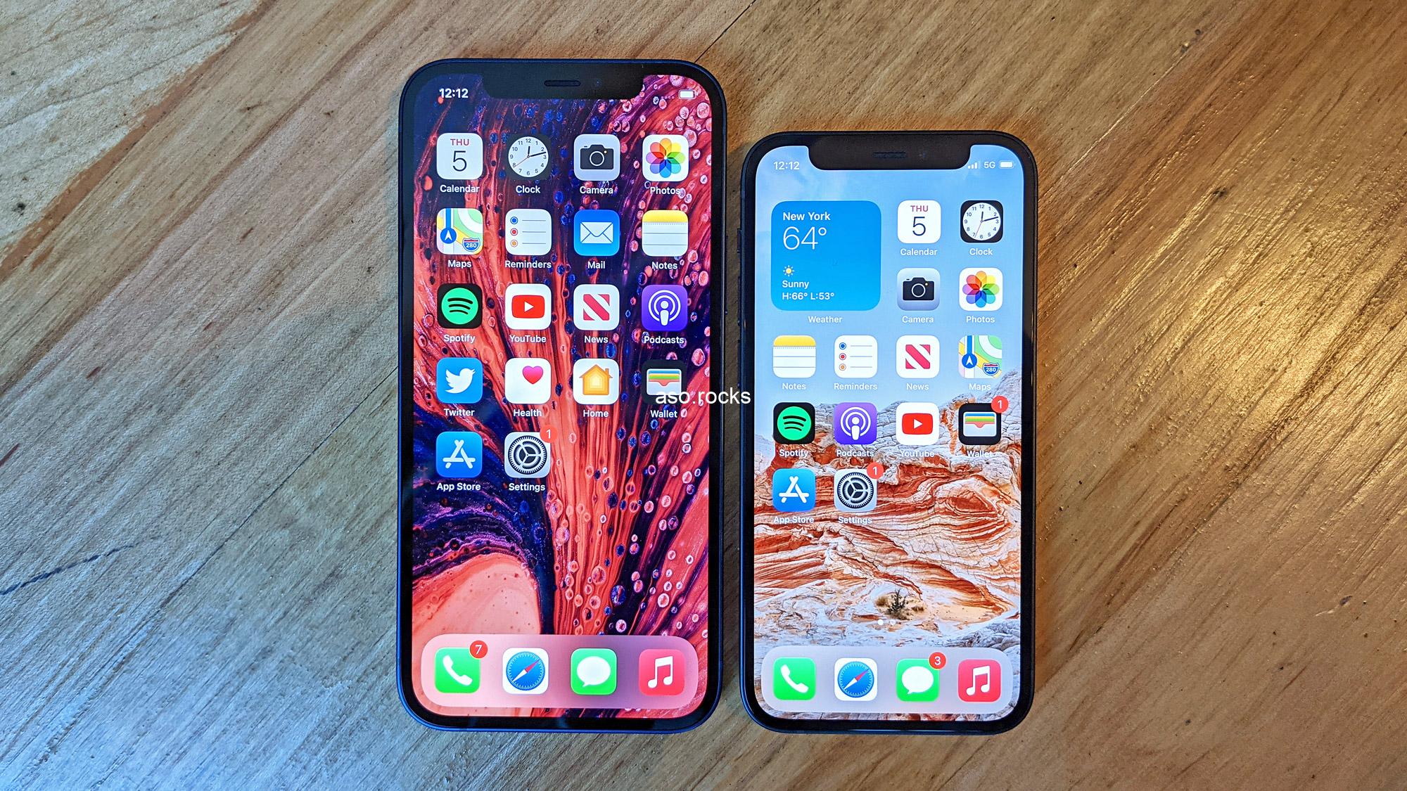 iPhone 12 and iPhone 12 Mini